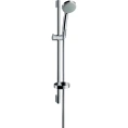 Душевой набор HG Croma 100 Mono с душем 1jet Rain и штангой 65 см в цвете хром (27717000) - миниатюра фото 1