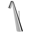 Высокий смеситель для раковины Gessi Cono с подключением 3/8, хром (45003#031) - миниатюра фото 1