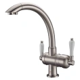 Смеситель для кухни Zorg Clean Water ZR 327 YF никель - миниатюра фото 1