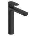 Смеситель для раковины HANSGROHE VERNIS BLEND однорычажный, черный матовый, высота 19 см (71582670) - миниатюра фото 1