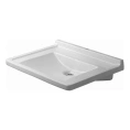 Подвесная раковина Duravit Starck III 700х545 мм белая с переливом (312700000) - миниатюра фото 3