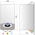 Газовый конденсационный настенный котел Ariston Genus Premium EVO HP 45KW - миниатюра фото 4