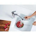 Смеситель Grohe Eurodisc Cosmopolitan для кухни: однорычажный, стильный, практичный - миниатюра фото 3