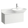 Тумба под раковину LAUFEN INO 8.1330 с выдвижным ящиком, 770x350x355 мм, белая матовая (4.2540.1.030.170.1) - миниатюра фото 1