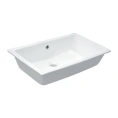 Встраиваемая раковина KERASAN Slim 750x340 мм белая - миниатюра фото 1