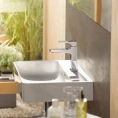Смеситель для раковины Hansgrohe Metropol с донным клапаном Push-Open - миниатюра фото 3