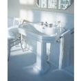 Раковина Duravit 1930 с переливом, 70x50 см, белая (4387000301) - миниатюра фото 2