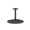 Потолочная душевая головка GESSI Rilievo 250 мм, шарнирная, цвет nero XL (59152#299) - миниатюра фото 1