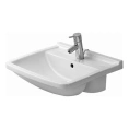 Полувстраиваемая раковина Duravit Starck III 55x46 см с переливом, белая (310550000) - миниатюра фото 3