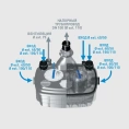 Канализационная насосная станция SFA Sanicubic 2 XL Thriphase - миниатюра фото 5