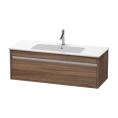 Пьедестал для раковины Duravit Ketho, ME by Starck, 1 ящик, 410x1200x475 мм, натуральный орех (KT642107979) - миниатюра фото 1