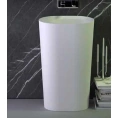 Отдельностоящая раковина KNIEF Pearl 50×40×90 см, белая матовая - миниатюра фото 1