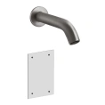 Настенный электронный смеситель GESSI 316 FLESSA для раковины, цвет Steel Brushed (54015#239) - миниатюра фото 1