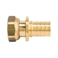 Переходник для труб из сшитого полиэтилена STOUT с накидной гайкой НГ 20 x G 1/2 аксиальный - миниатюра фото 8