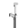 Гигиенический душ Gessi Rettangolo с выводом воды 1/2, хром (20023#031) - миниатюра фото 1