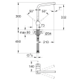 Смеситель для кухни Grohe Minta: стильный однорычажный смеситель - миниатюра фото 8