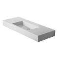 Раковина Duravit Vero для мебели без перелива и отверстия под смеситель 1250x490 мм белого цвета (329120070) - миниатюра фото 3