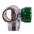 Коллектор Far (FK 3821 134) 1 ВР(г) х 2 выхода 3/4 НР(ш) ЕК х 1 НР(ш) регулируeмый (ФАР) - миниатюра фото 3