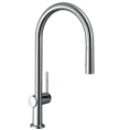 Смеситель для кухни Hansgrohe Talis M54 с выдвижным душем, хром (72800000) - миниатюра фото 1