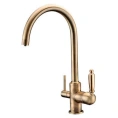 Смеситель для кухни Zorg Clean Water ZR 317 YF-33 BR в цвете браш - миниатюра фото 1