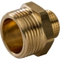 Ниппель STOUT НН переходной 3/4 x 3/8 латунный - миниатюра фото 5