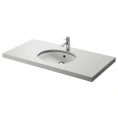 Раковина TOTO Public белая встраиваемая снизу 54×46 см с покрытием CeFiONtect (LW764Y#XW) - миниатюра фото 1