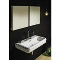 Подвесная раковина AZZURRA CHARME 68x46 см, белая, с отверстием под смеситель - миниатюра фото 2