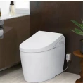 Приставной унитаз TOTO Neorest AH CS989VT с инновационным сиденьем Washlet TCF9788WG и выпуском в пол - миниатюра фото 2