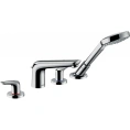 Смеситель для ванны Hansgrohe Novus накладной с ручным душем, хром (71333000) - миниатюра фото 1