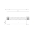 Полотенцедержатель GESSI Origini 30 см хром (66500#031) - миниатюра фото 2