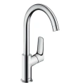 Смеситель для раковины Hansgrohe Logis на 1 отверстие без донного клапана, хром (71131000) - миниатюра фото 1