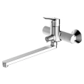 Смеситель Bravat Drop F64898C-LB для ванны с душем и высоким изливом - миниатюра фото 2