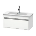 База под раковину Duravit Ketho 410x800x385 с выдвижным ящиком, белый матовый (KT642301818) - миниатюра фото 1