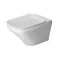 Подвесной унитаз Duravit DuraStyle 540x370 мм с креплением, белый с покрытием WonderGliss (25520900001) - миниатюра фото 1