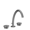 Смеситель GESSI Origini для раковины на 3 отверстия с донным клапаном, хром (66013#031) - миниатюра фото 1