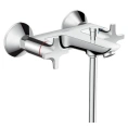 Комплект для ванной Hansgrohe Logis Classic: смеситель для ванны с душем, смеситель для раковины и душевая стойка - миниатюра фото 2