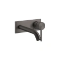 GESSI Встраиваемый смеситель для раковины Brushed Black Metal PVD: Стиль и долговечность 316 нержавеющей стали (54288#707) - миниатюра фото 1
