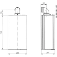 Газовый двухконтурный настенный котел Baxi ECO-4S 24 F - миниатюра фото 4