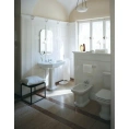 Раковина Duravit 1930 с переливом, 70x50 см, белая (4387000301) - миниатюра фото 4