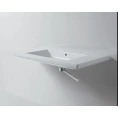 Раковина AZZURRA THIN 110x50 см подвесная с 1 отв под смесительитель цвет белый - миниатюра фото 1