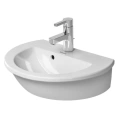 Раковина для рук Duravit Darling New с переливом, 1 отверстие под смеситель, 470x345 мм, белая (731470000) - миниатюра фото 1