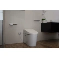 Приставной унитаз TOTO Neorest AH CS989VT с инновационным сиденьем Washlet TCF9788WG и выпуском в пол - миниатюра фото 4