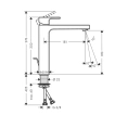 Смеситель для раковины Hansgrohe Vernis Shape 230, хром (71590000) - миниатюра фото 2