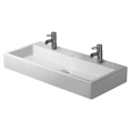 Раковина Duravit Vero для мебели без перелива, с 2 отверстиями под смеситель, 1000x470 мм, белая (454100043) - миниатюра фото 3