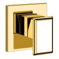 Gessi Eleganza — Однорычажный встраиваемый смеситель для раковины в золотом цвете (46106#080) - миниатюра фото 1