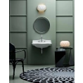 Раковина AZZURRA JUBILAEUM с задней спинкой 60x51 см, белая, с отверстием под смеситель - миниатюра фото 3