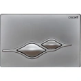 Кнопка смыва Creavit Ufo GP1002.00: серый матовый - миниатюра фото 1