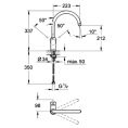 Смеситель Grohe BauClassic для кухни с очистителем GrohClean в подарок - миниатюра фото 3