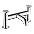 Смеситель для ванны Hansgrohe Vernis Blend на два отверстия, излив 110 мм, хром (71442000) - миниатюра фото 1