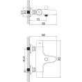 Термостат для ванны Lemark Thermo LM7732C с точным поддержанием температуры - миниатюра фото 2